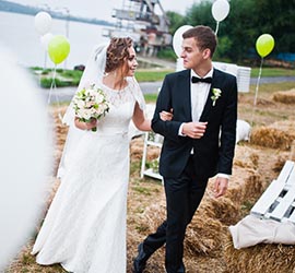 בלונים לחתונה